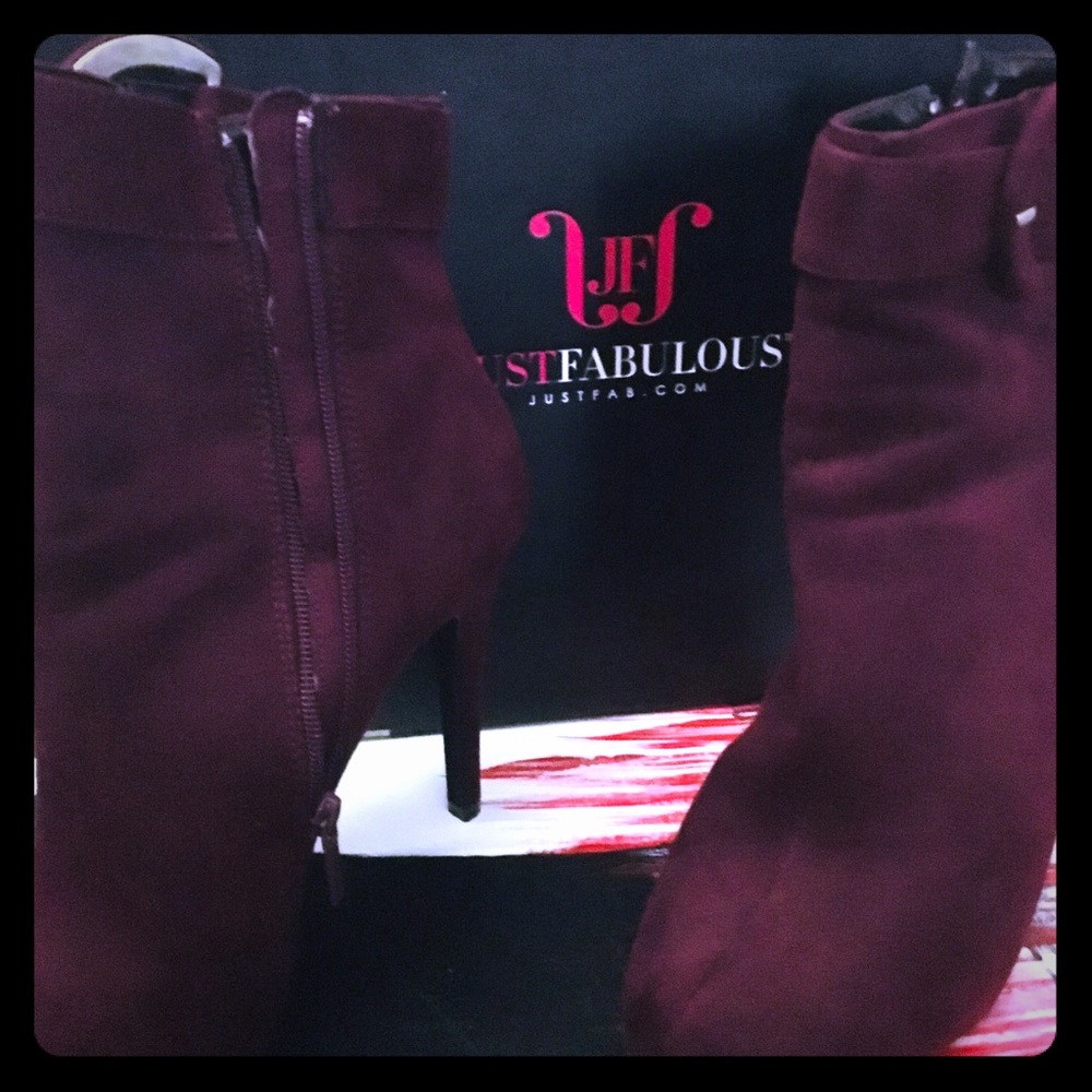 Just Fab Heel Boots